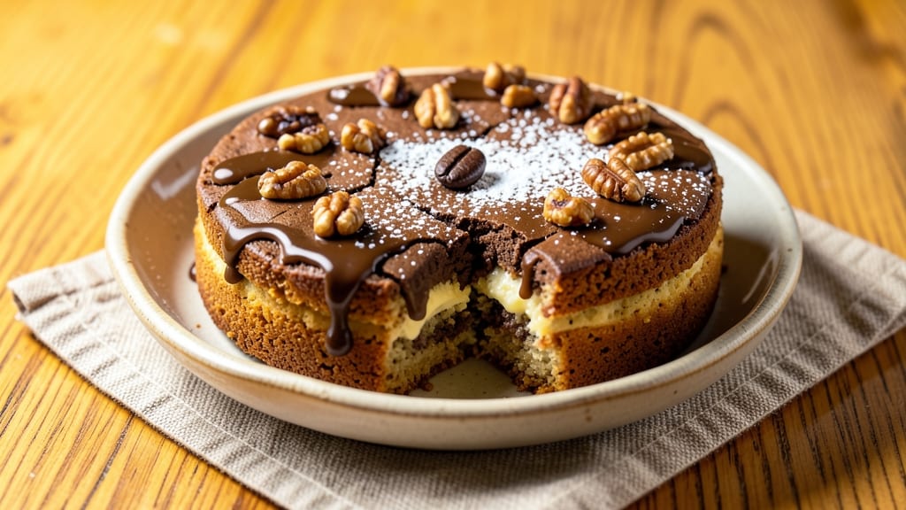 Amazing Coffee Cake Recipe: Buttery Streusel Crown Over Moist Vanilla Layers
