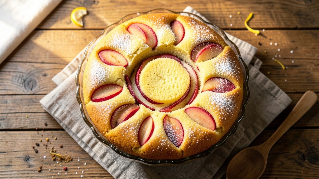 Apple Cake Recipe Made With Yellow Cake Mix: Spiced Apple Streusel Crown Over Moist Vanilla Layers