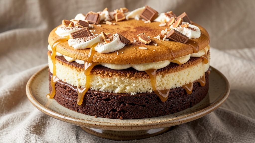 Almond Joy Earthquake Cake Recipe: Shaken Layers of Coconut Cream and Chocolate Bliss