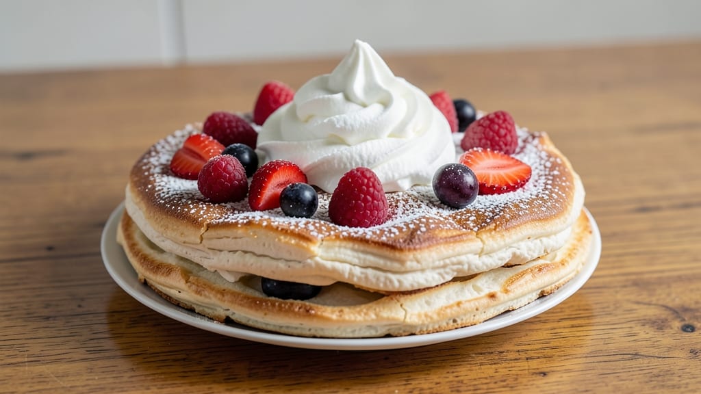 Australian Pavlova Cake Recipe: Crispy Meringue Hugging Lush Whipped Cream