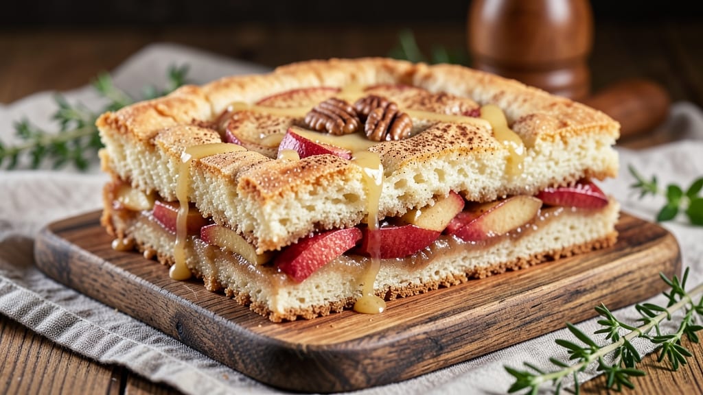 Apple Pie Sheet Cake Recipe: Spiced Streusel Crown Over Tart Apple Layers