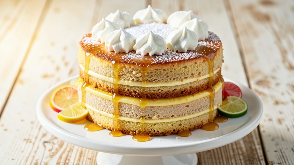 Amalfi Cake Recipe: Citrus-Zest Layers with Almond Flour Crunch
