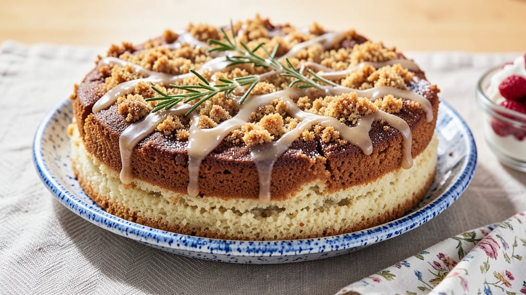 America's Test Kitchen Coffee Cake Recipe: Buttery Streusel Crown Over Vanilla Swirls