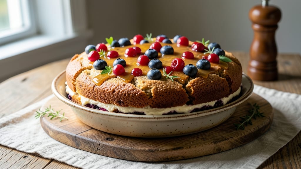 Almond Flour Blueberry Cake Recipe: Light and Airy With Bursting Berries