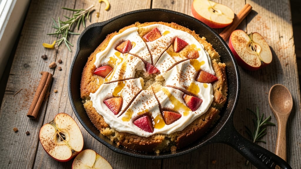 Apple Spice Box Mix Cake Recipe: Warm Streusel Crown Over Moist Vanilla Layers