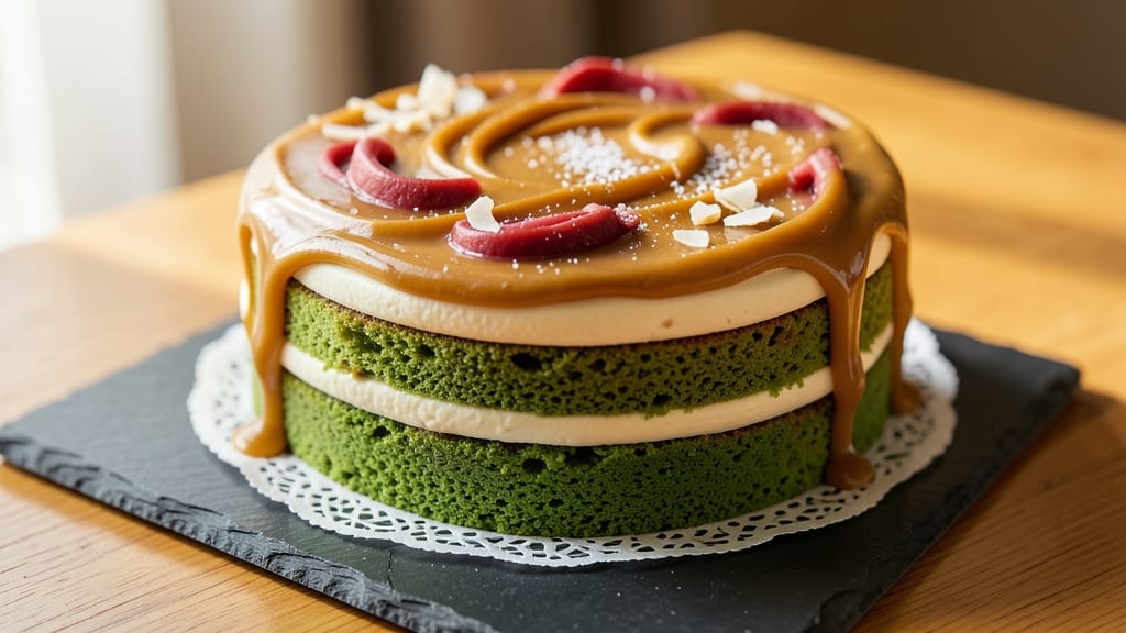 Asian Cream Cake Recipe: Silky Matcha Layers With Coconut Whipped Cream