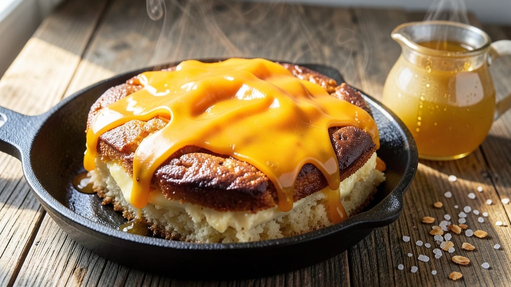 Australian Hot Cakes Recipe: Golden Crunch With Caramelized Cheese Rivers