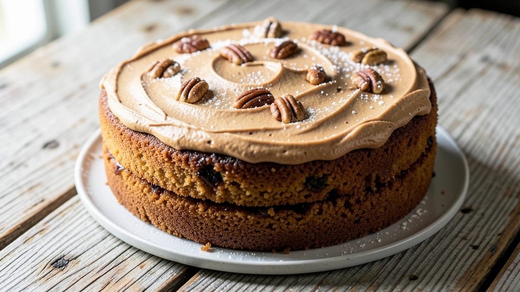 Alton Brown's Coffee Cake Recipe: Buttery Streusel Crown Over Moist Spiced Layers
