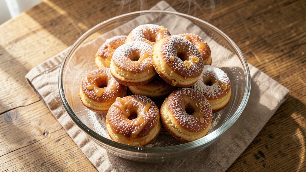 Applesauce Cake Donuts Recipe: Buttery Streusel Crown Over Moist Apple Cake Layers