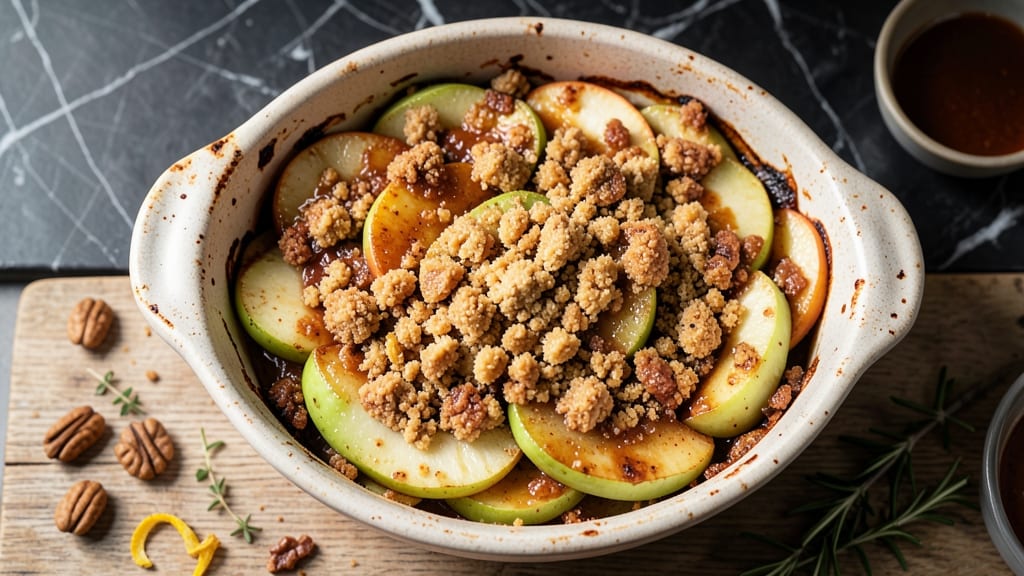 Apple Crisp Recipe With Cake Mix Topping: No-Bake Cheat Crisp With Buttery Streusel Crown