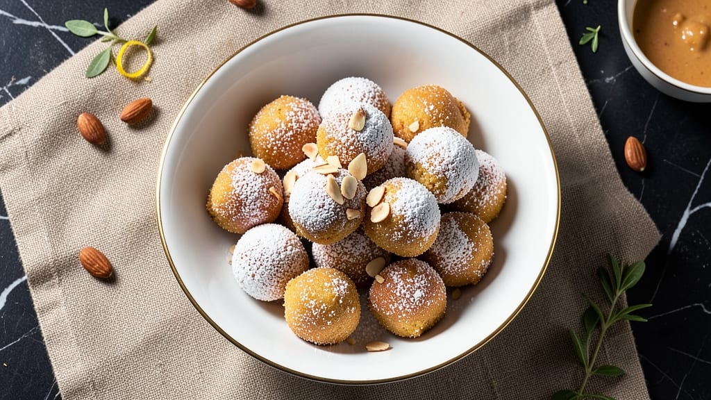 Amaretto Cake Balls Recipe: Nutty Liqueur Bites With Crunchy Coat