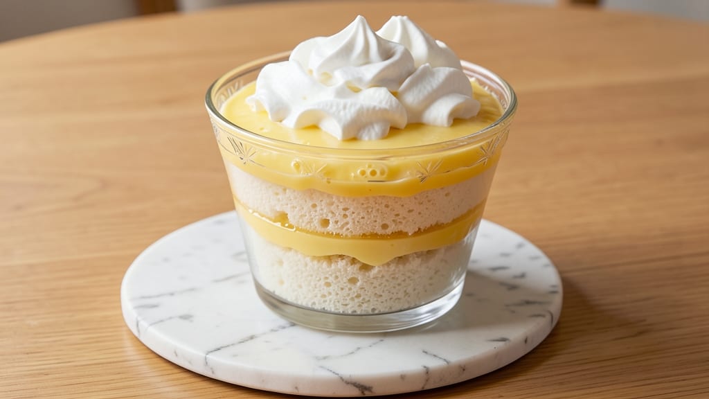Angel Food Cake Mix and Lemon Pudding Recipe: Fluffy Layers with Zesty Citrus Twist