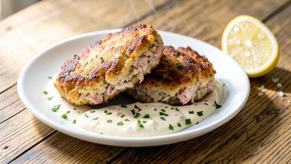 Authentic Baltimore Crab Cakes Recipe: Old Bay-Spiced Crunch and Zesty Lemon Tang