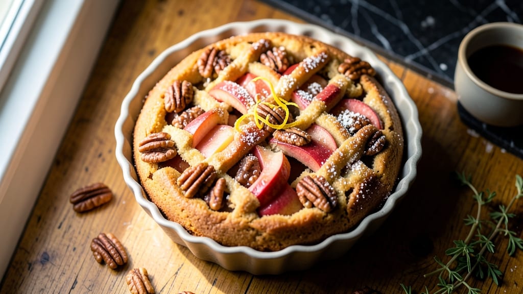 Apple Cinnamon Pecan Cake Recipe: Warm Spiced Layers With Nutty Crunch Top