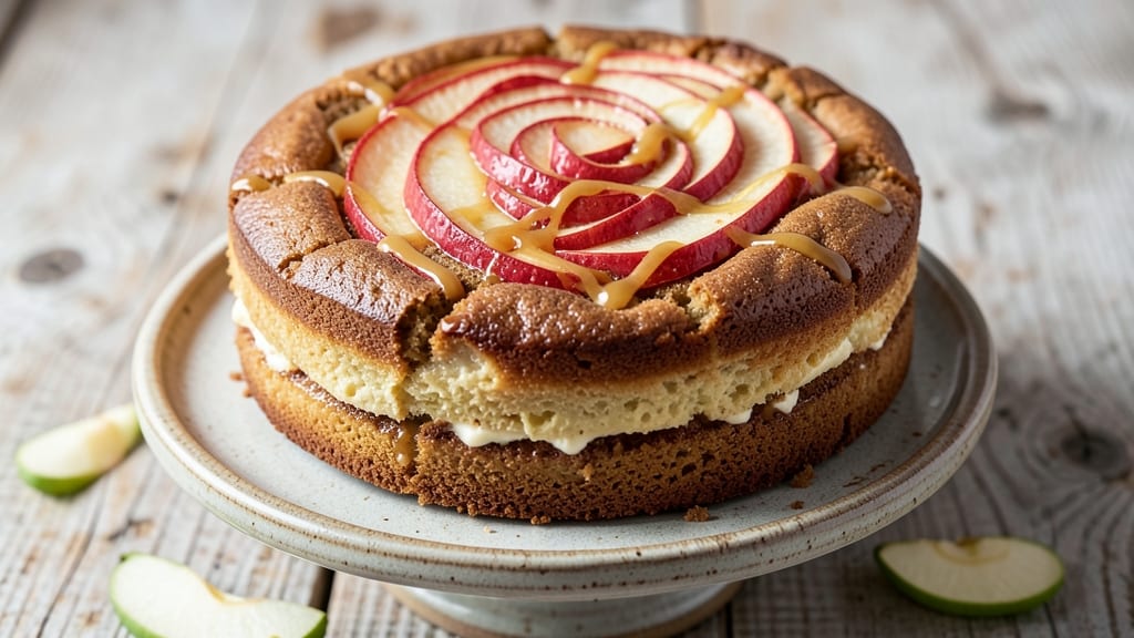 Apple Cake No Sugar Recipe: Spiced Apple Streusel With Moist Layers