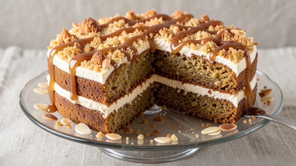 Almond Rum Cake Recipe: Boozy Moisture With Nutty Crunch