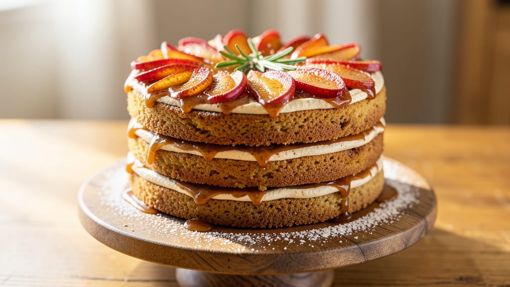 Apple Cider Layer Cake Recipe: Spiced Warmth and Vanilla Frosting Bliss