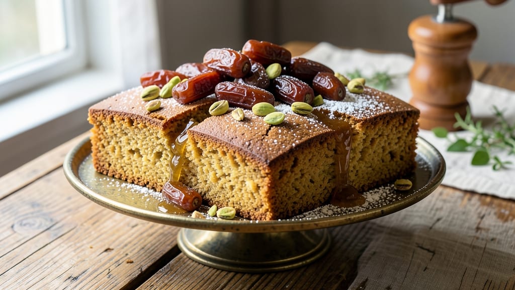 Arabic Date Cake Recipe: Moist Spiced Layers with Caramelized Dates