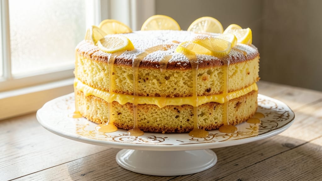 Amish Lemon Cake Recipe: Zesty Layers and Buttery Vanilla Frosting Bliss