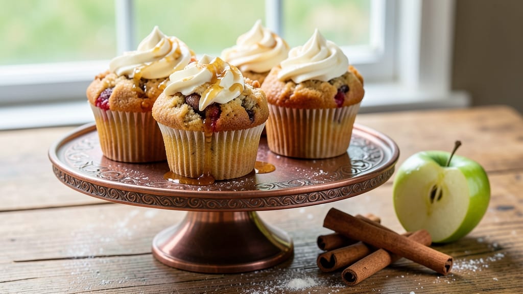 Apple Pie Cupcakes Recipe From Scratch: Mini Dessert Bites With Spiced Apple Filling