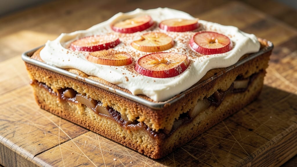Apple Pie Pound Cake Recipe: Vanilla Swirls Hugging Spiced Apple Filling