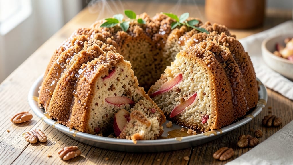 Apple Crumb Bundt Cake Recipe: Warm Spice Streusel and Moist Center