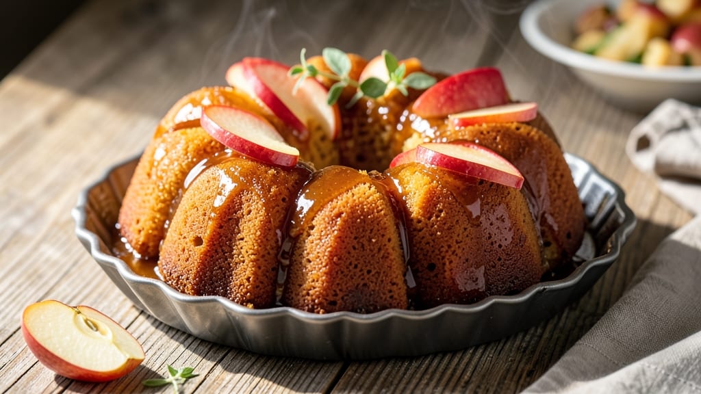 Apple Upside Down Bundt Cake Recipe: Caramelized Fruit Crown Over Spiced Cake Layers