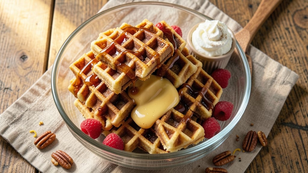 Aunt Jemima Complete Pancake Mix Waffle Recipe: Crispy Grid Iron Waffles With Pancake Mix Magic