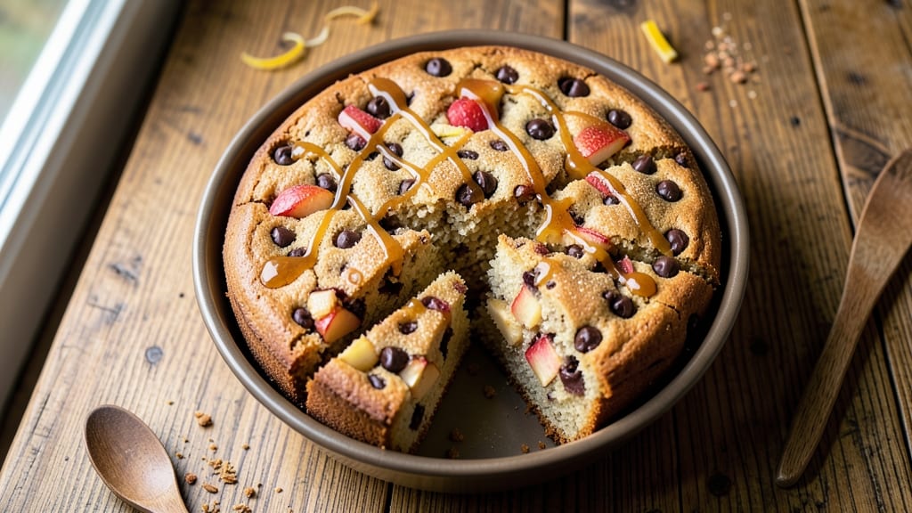 Apple Chocolate Chip Cake Recipe: Moist Vanilla Layers with Fudgy Chunks