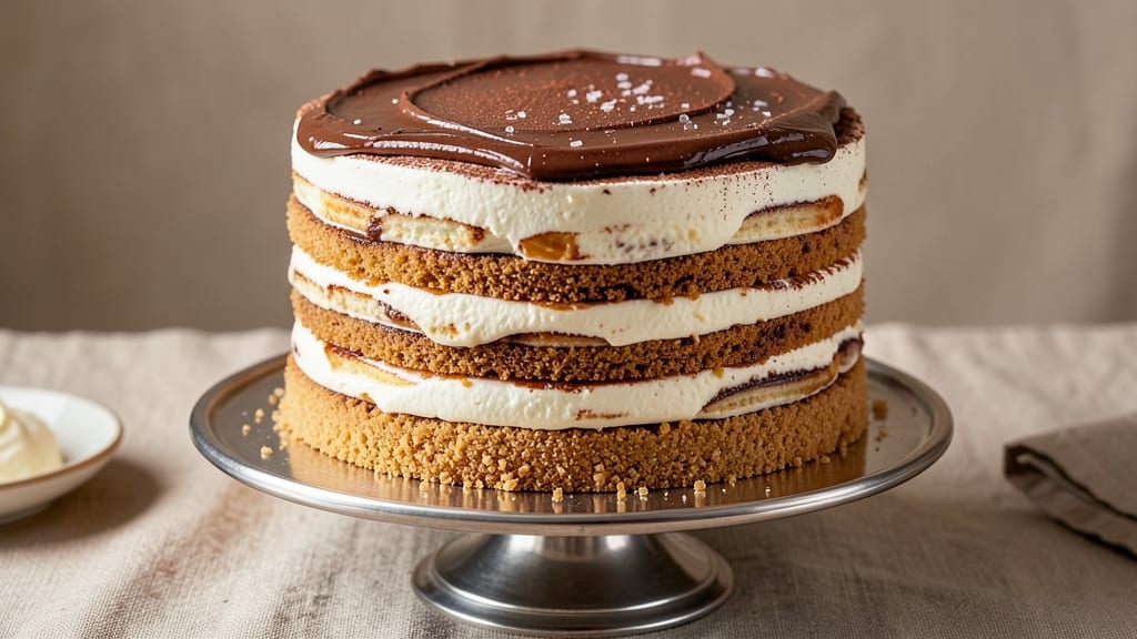 Almond Tiramisu Cake Recipe: Nutty Layers and Coffee-Kissed Magic