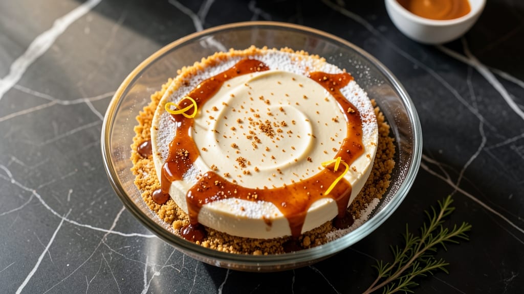 Amaretto Cheesecake No-Bake Recipe: Nutty Liqueur Swirls Without the Oven