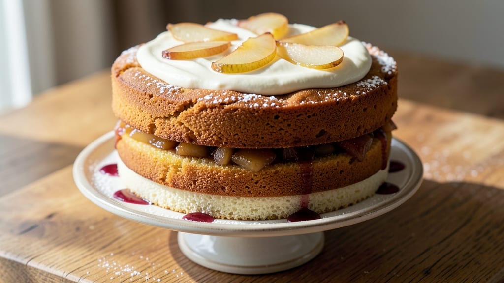 Anjou Pear Cake Recipe: Caramelized Spice and Buttery Layers in One Pan