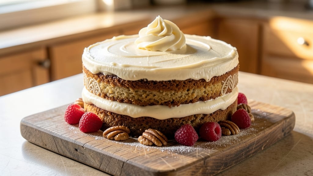 Amish Neighbor Cake Recipe: Homestyle Vanilla Layers with Spiced Caramel Swirl