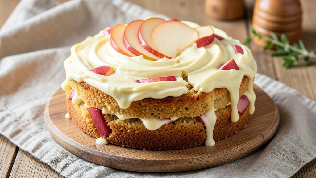 Apple Cream Cheese Pound Cake Recipe: Buttery Layers with Spiced Apple Streaks