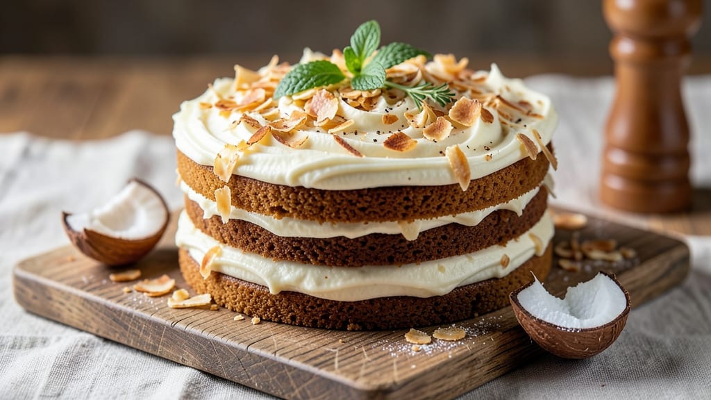 Amazing Coconut Cake Recipe: Tropical Layers With Vanilla Bean Swirls