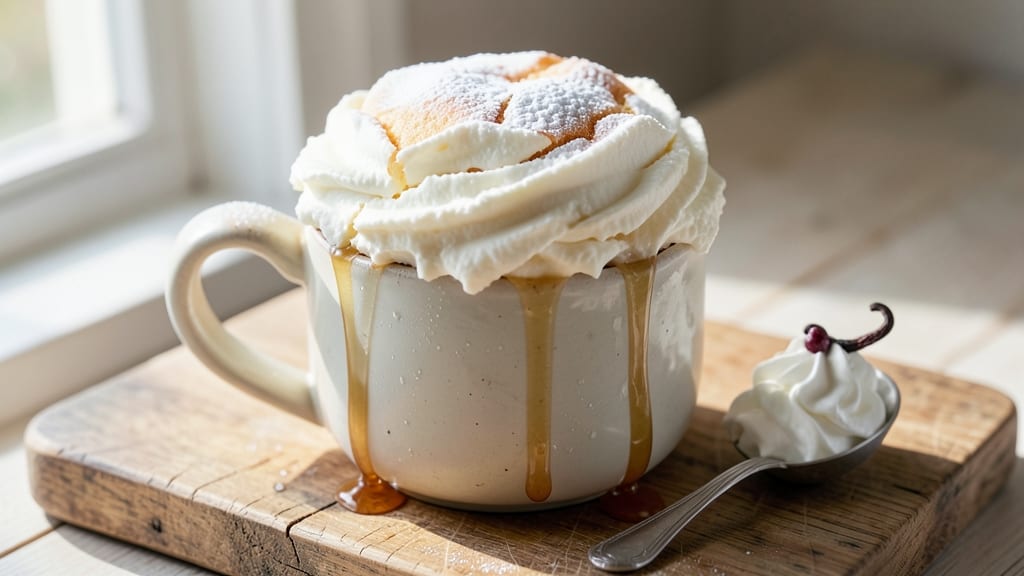 Angel Food Cake Mug Cake Recipe: Light-as-Air Single-Serve Treat