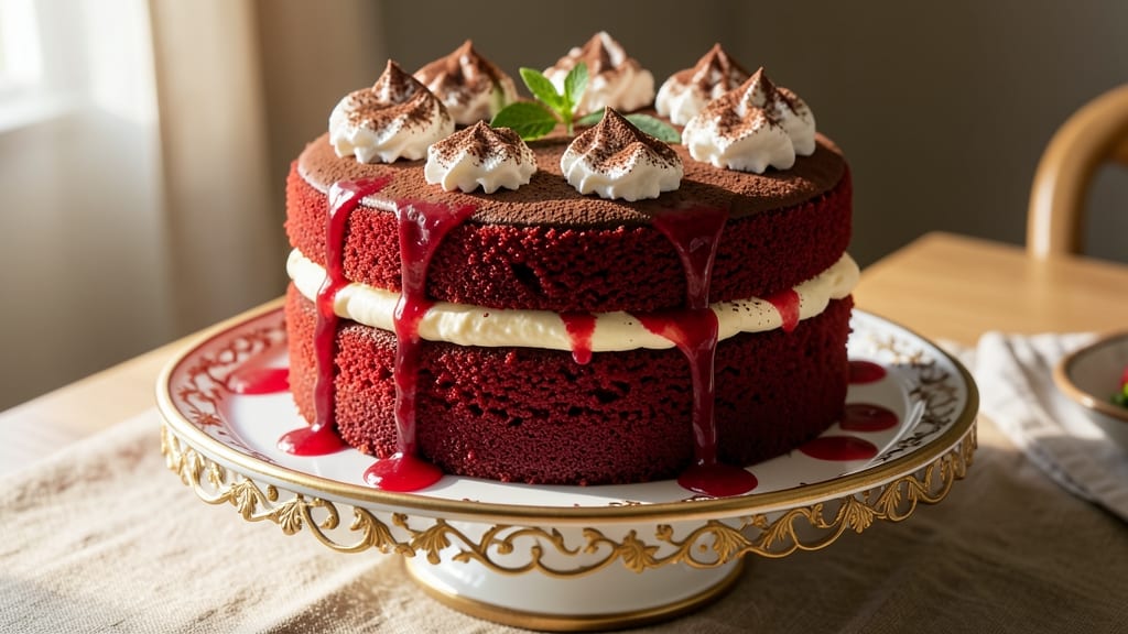 Amazing Red Velvet Cake Recipe: Moist Layers and Cream Cheese Frosting Harmony