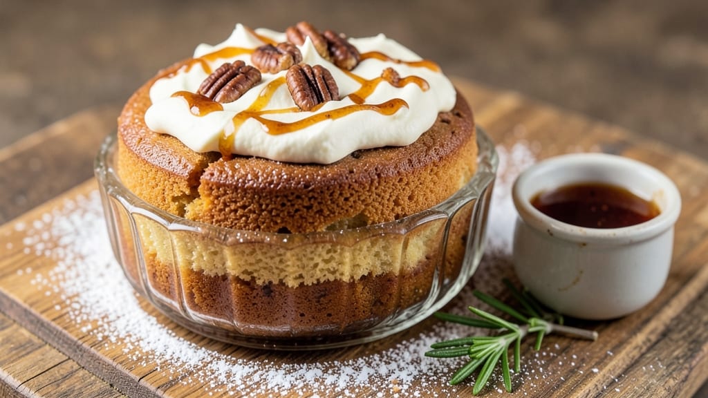 Amber Cake Recipe: Warm Spiced Rum Swirl With Caramelized Top