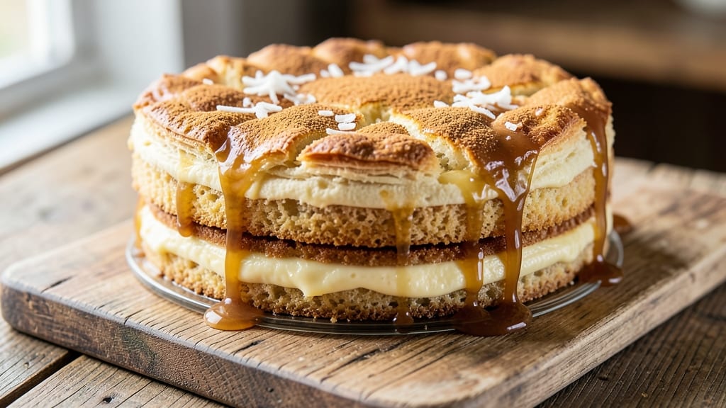 Australian Tea Cake Recipe: Buttery Layers With Caramelized Spice Crunch