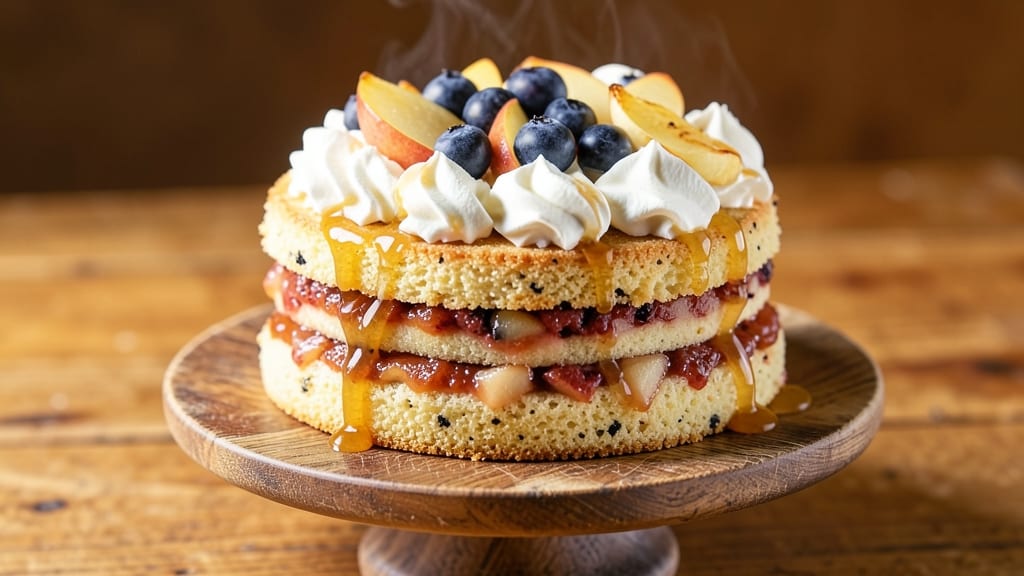 Apple Blueberry Cake Mix Recipe: Fluffy Layers with Bursting Fruit
