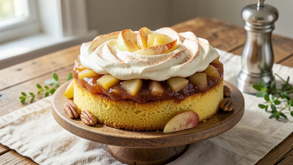 Apple Cake Recipe Using Yellow Cake Mix: Moist Apple Layers With Buttery Streusel Crown
