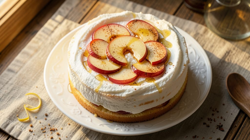 Apple Angel Food Cake Recipe: Light-as-Air Vanilla Cloud With Whipped-Top Magic