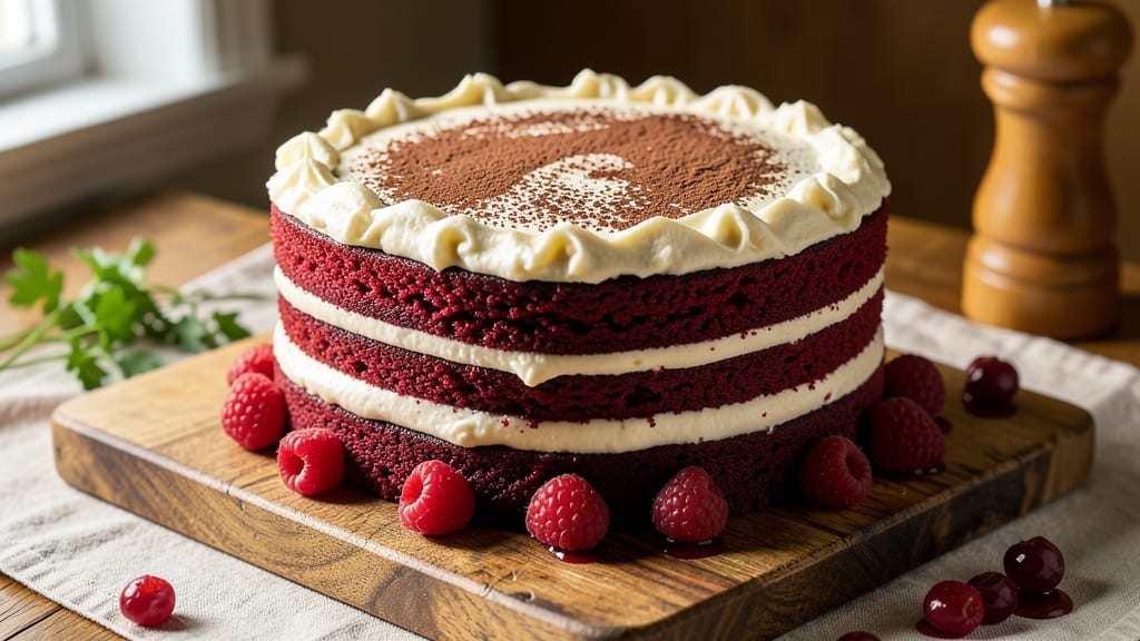 Amish Red Velvet Cake Recipe: Deep Red Layers and Cream Cheese Frosting Bliss