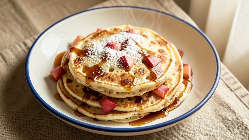 Apple Pancake Recipe Without Egg: Fluffy Stacks From Apple Sauce Bind