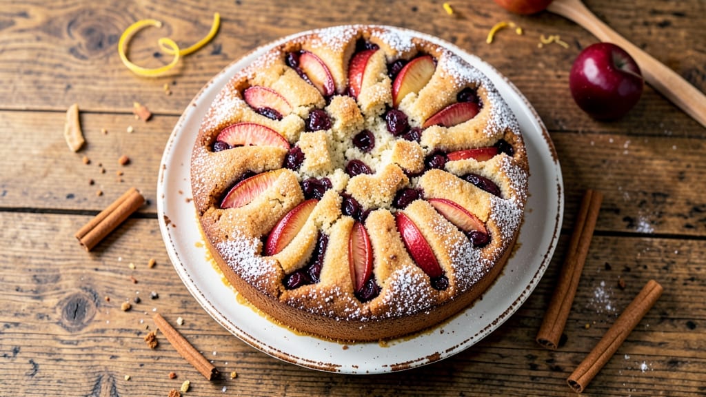 Apple and Mincemeat Cake Recipe: Spiced Fruit Swirl With Buttery Crust Magic