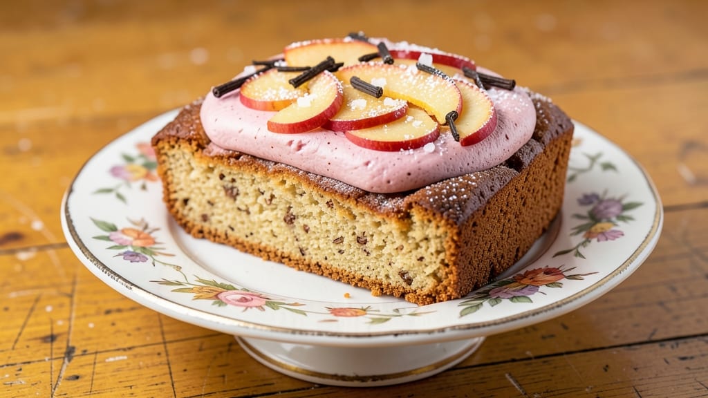 Apple Cake Tea Room Banana Bread Recipe: Spiced Fruit Streusel Crown Over Moist Vanilla Layers