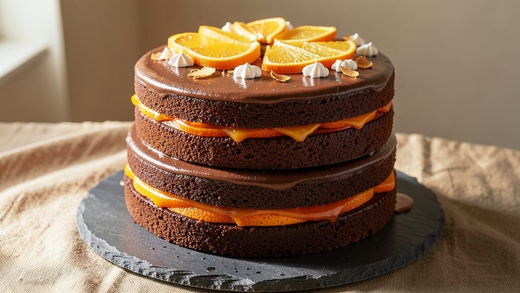 Arnold Palmer Cake Recipe: Coffee-Infused Layers with Creamy Orange Swirl