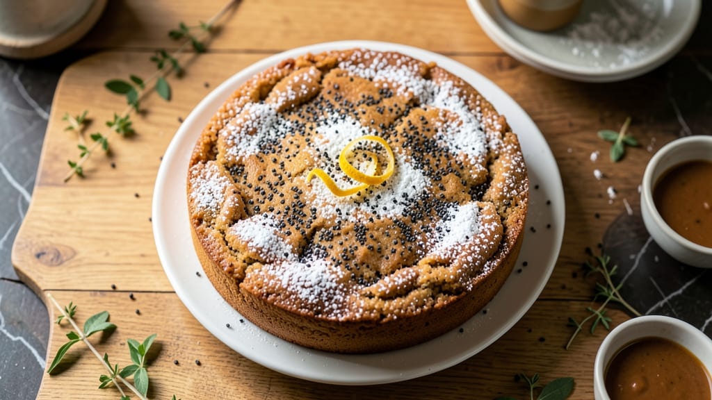 Almond Poppyseed Cake Recipe: Nutty Crunch and Moist Layers in One Pan