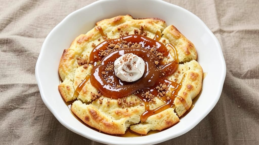 Apple Soufflé Pancakes Recipe: Fluffy Clouds With Caramelized Apple Streusel