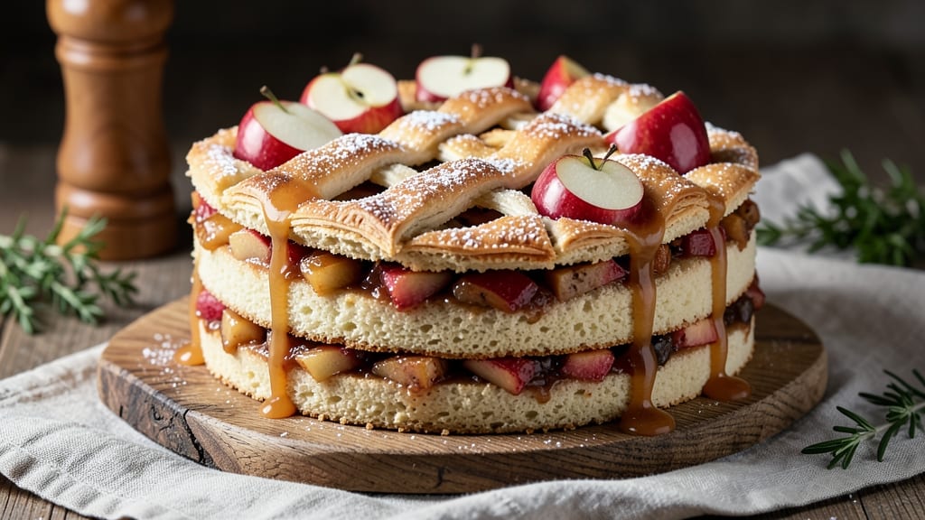 Apple Earthquake Cake Recipe: Shaky-Layered Vanilla Apple Delight